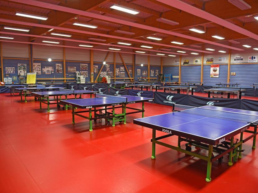 Centre sportif Saint-Ghislain - Salle de tennis de table -Saint-Lô (50)